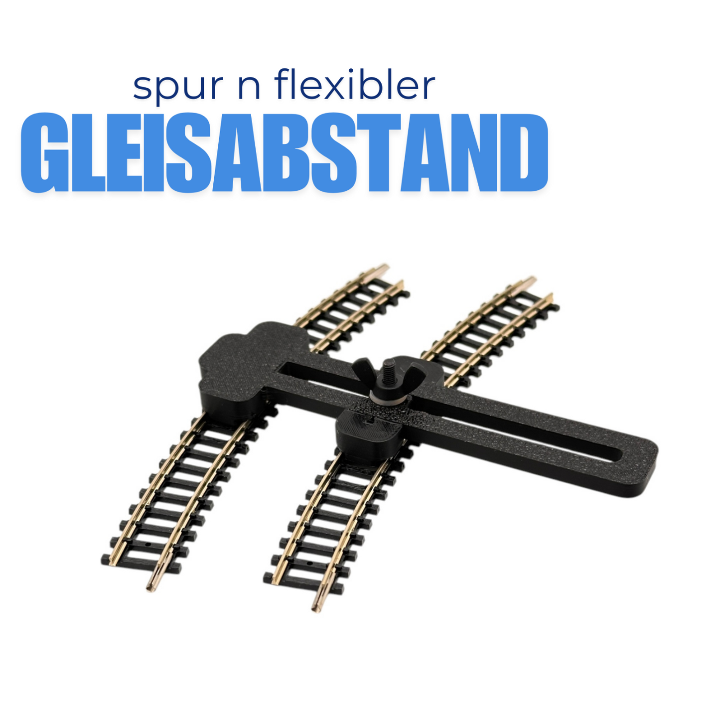 Parallelgleislehre Fixierer für Gleise Spur N einstellbar Gleisabstandslehre