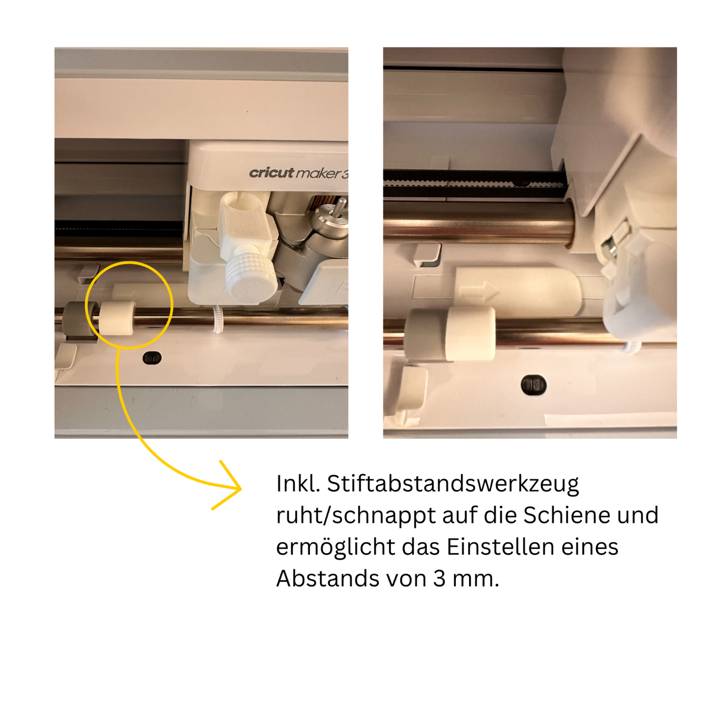Stiftehalter, Adapter passend für Cricut Maker und Maker3, Explore 1-3 & Air 1-2
