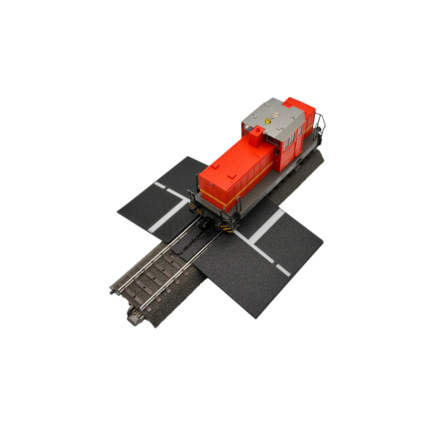 NEU - H0 Bahnübergang für Märklin C und M Gleise - Eingleisig oder Zweigleisig