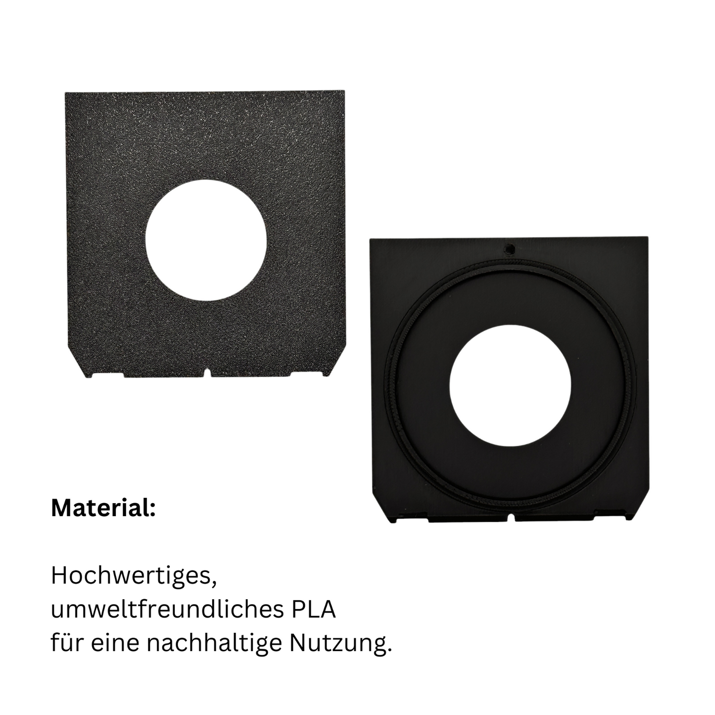 4x5 Objektivplatine für Linhof, Wista etc Compur Copal #00 #0 #1 #2 #3