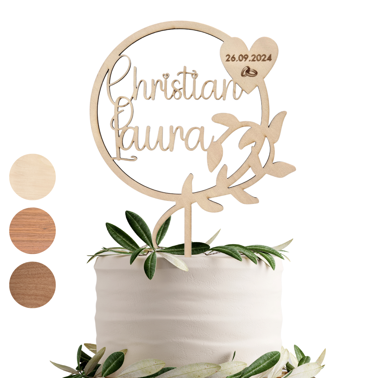 Variante 7 Cake Topper Hochzeit - Ansicht 4