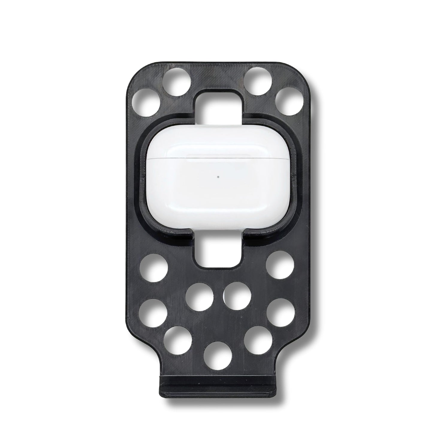 Ladehalterung Für AirPods Pro 2./3rd Gen im Tesla Model 3/Y (ab 2021) - Umweltfreundlich & 3D-gedruckt aus hochwertigem PLA - Passgenau für kabelloses Laden in der Mittelkonsole