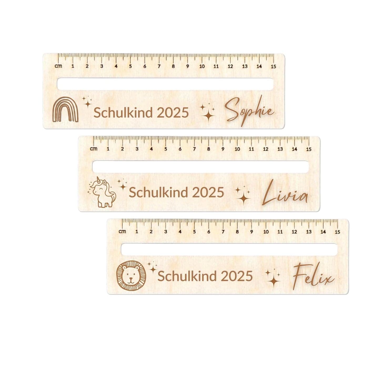 Happy Bumblebee® Lesehilfe Personalisiert Einschulung – Ideales Einschulungsgeschenk für Jungs & Mädchen - Geschenke zur Einschulung, Schulanfang, Geschenke zum Schulbeginn, Lesehilfe Kinder
