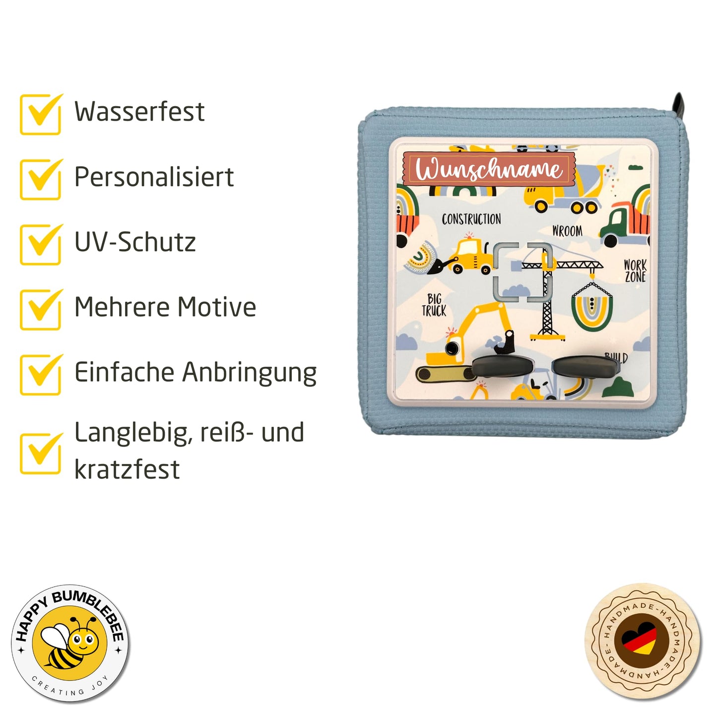 Personalisierter Schutzaufkleber für Toniebox – Wähle Dein Wunschmotiv – Wasserfest und langlebig - Hochwertiges Vinyl - Passgenau und Selbstklebend