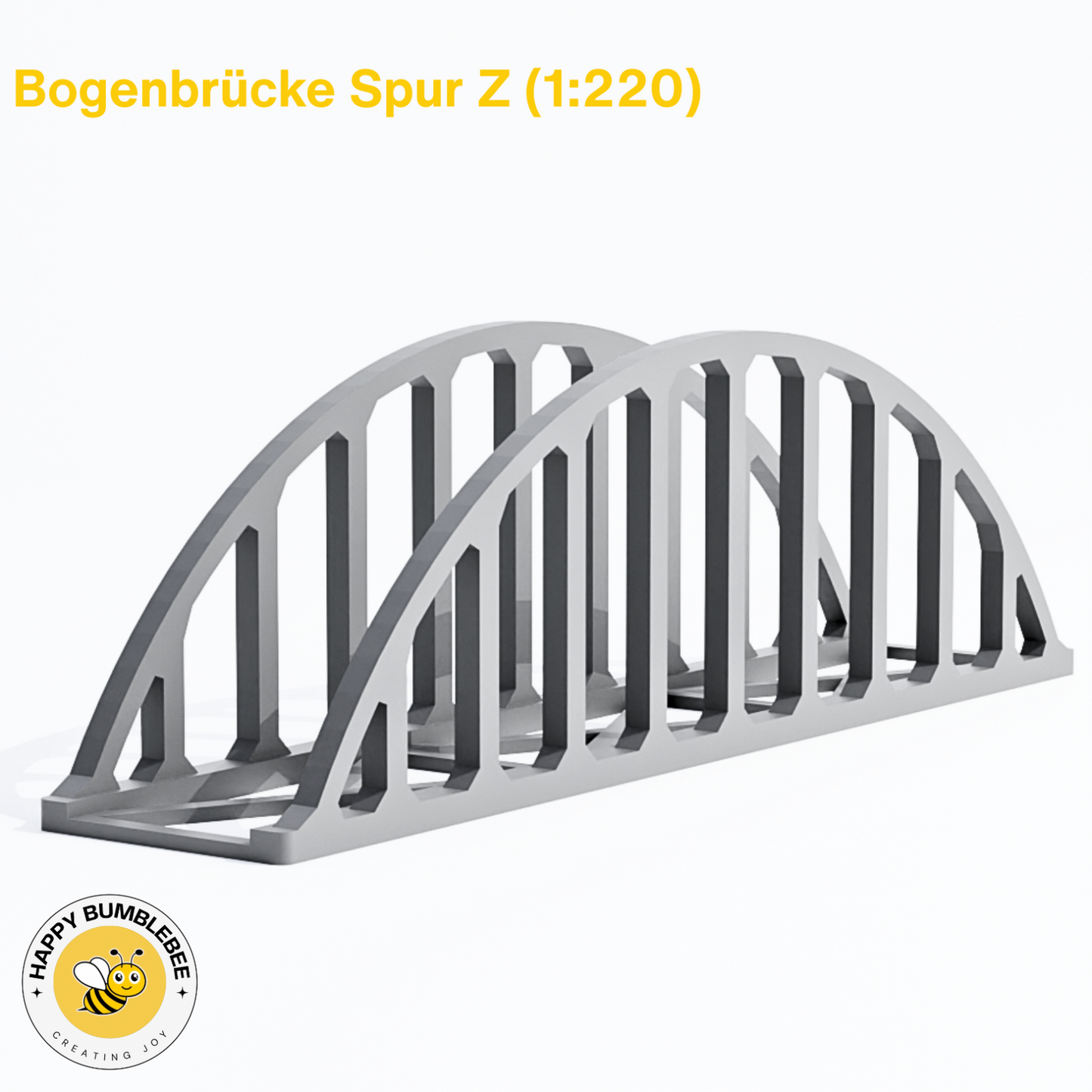 Bogenbrücke Spur Z Bausatz