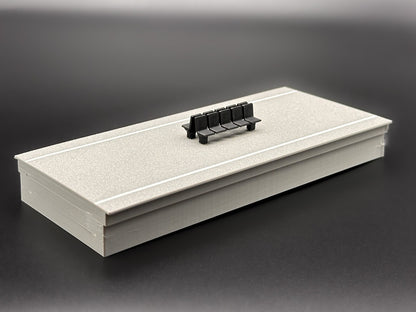 Modularer Bahnsteig H0 – Individuell anpassbar für deine Modellbahnanlage
