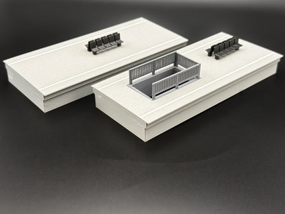 Modularer Bahnsteig H0 – Individuell anpassbar für deine Modellbahnanlage