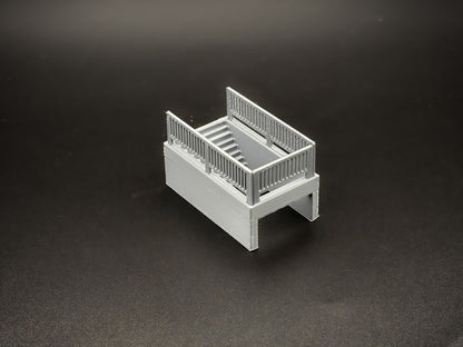 Modularer Bahnsteig H0 – Individuell anpassbar für deine Modellbahnanlage