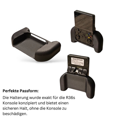 Griff für R36S Handheld Game Console – Ergonomisch, Halterung, Ständer