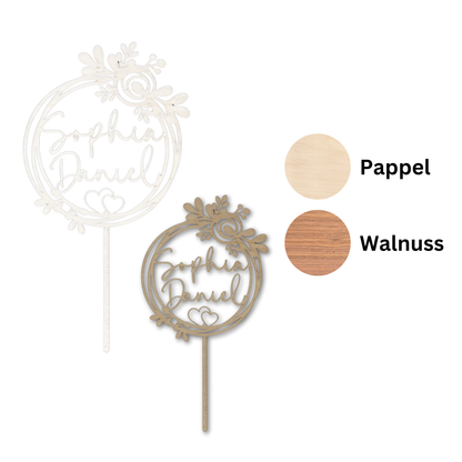 Variante 2 Cake Topper Hochzeit - Ansicht 2