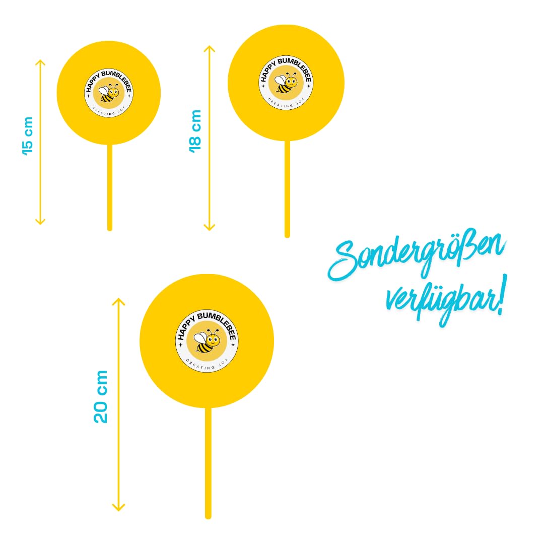 Cake Topper Name Personalisiert – Tortendeko Geburtstag, Hochzeit, Taufe