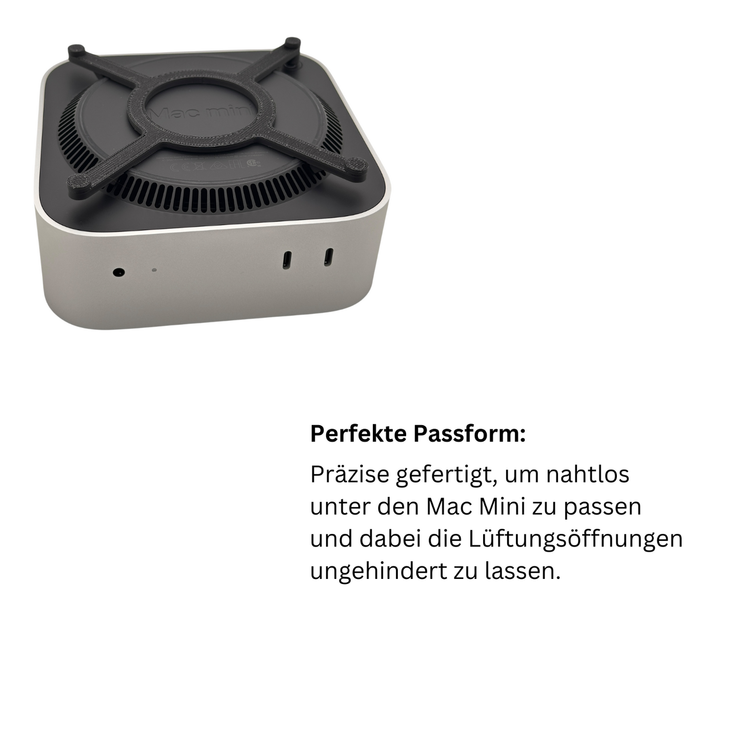 Power-Button-Erweiterung für Apple Mac Mini M4 / Mini Pro Halterung