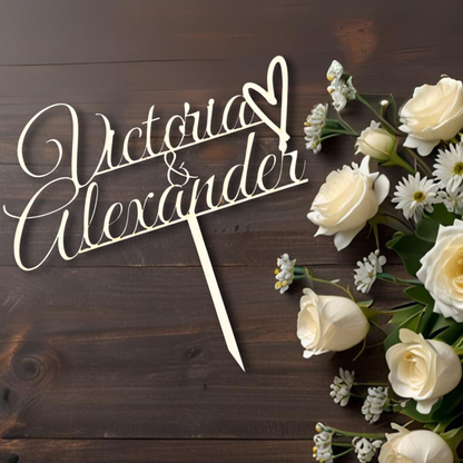 Variante 11 Cake Topper Hochzeit - Ansicht 3