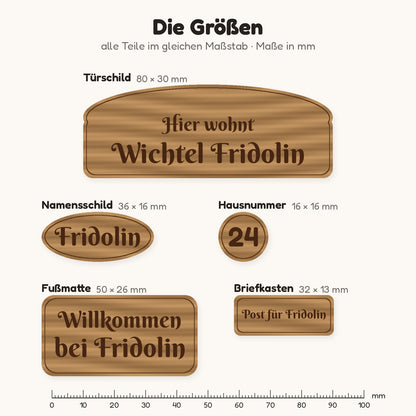 Größen mit Lineal