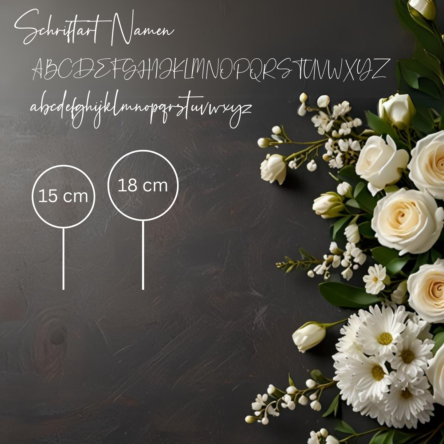 Variante 6 Cake Topper Hochzeit - Ansicht 6