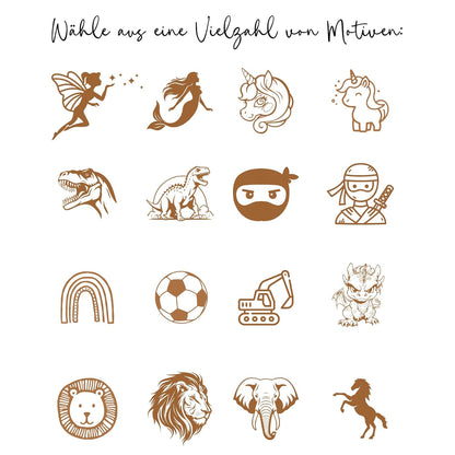 Happy Bumblebee® Lesehilfe Personalisiert Einschulung – Ideales Einschulungsgeschenk für Jungs & Mädchen - Geschenke zur Einschulung, Schulanfang, Geschenke zum Schulbeginn, Lesehilfe Kinder
