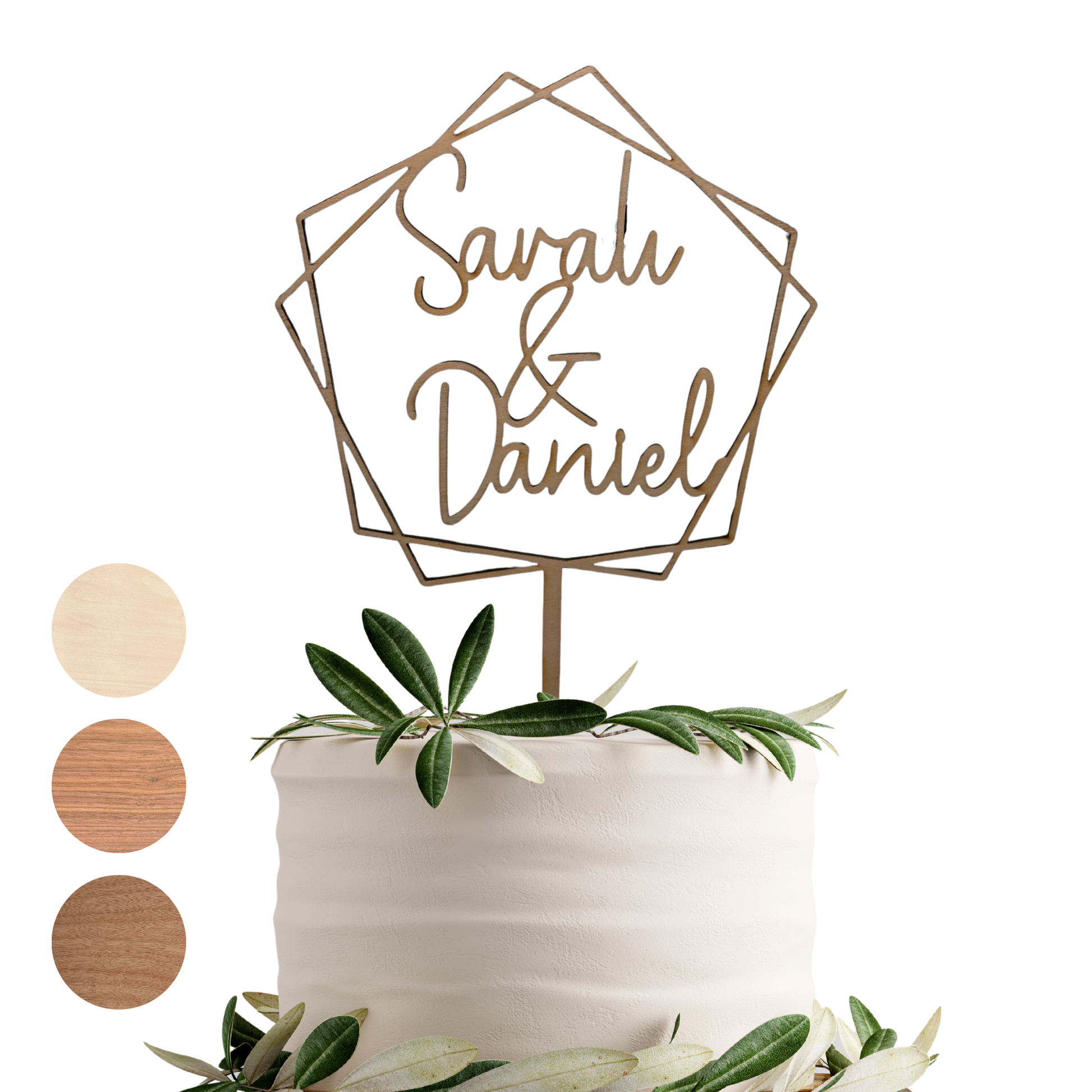 Variante 14 Cake Topper Hochzeit - Ansicht 2