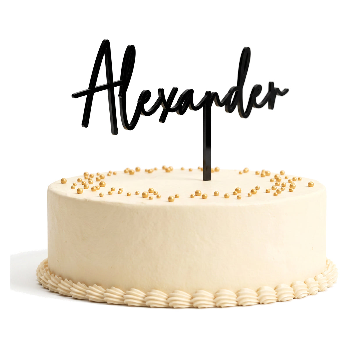 Geburtstag Cake Topper Vorname Hauptbild