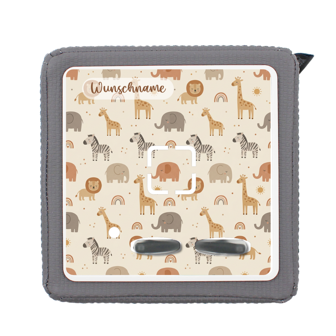 Toniebox 1 Schutzfolie Boho Safari mit Wunschname