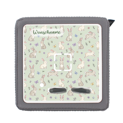 Toniebox 1 Schutzfolie Hase Schmetterling Salbei mit Wunschname