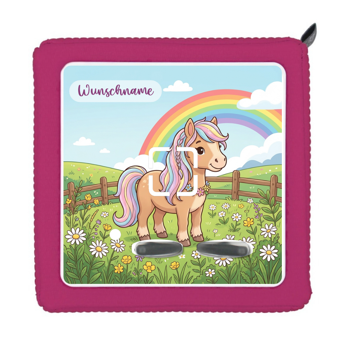 Toniebox 1 Schutzfolie Pony mit Wunschname