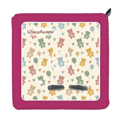 Toniebox 1 Schutzfolie Teddy Muster mit Wunschname