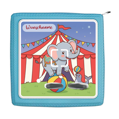 Toniebox 1 Schutzfolie Zirkus mit Wunschname