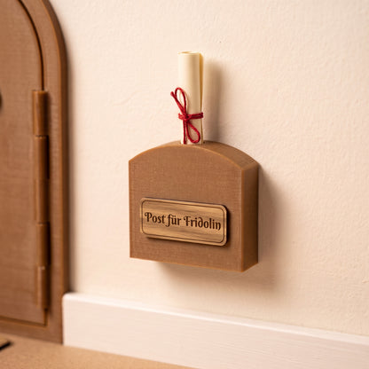 Wichteltür personalisiert WK Holz Briefkasten 1600