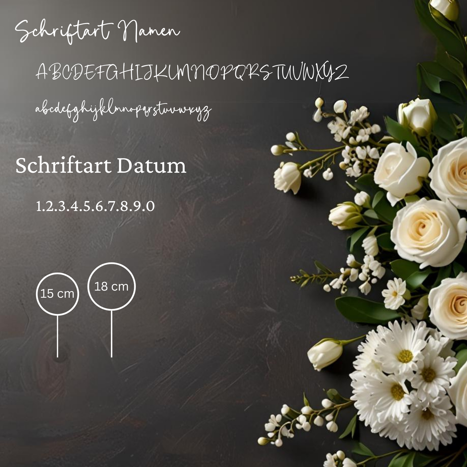 Personalisierter Cake Topper für die Hochzeit - Happy Bumblebee Store