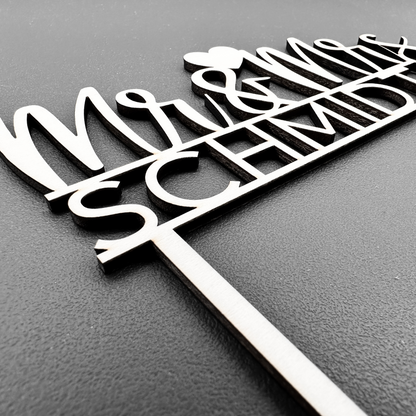 Variante 3 Cake Topper Hochzeit - Ansicht 6