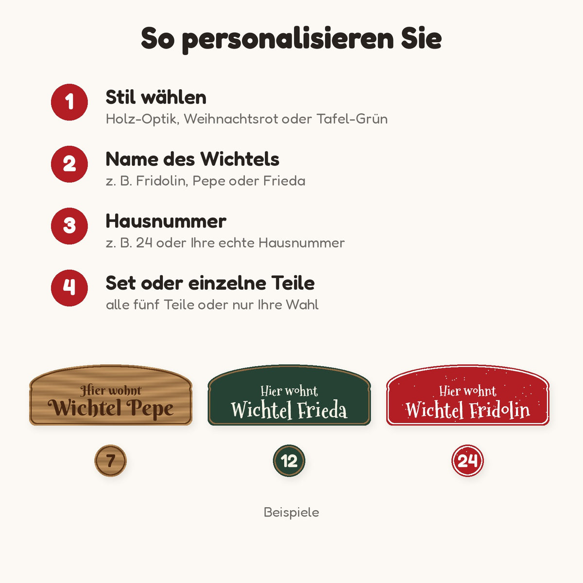 So personalisieren Sie