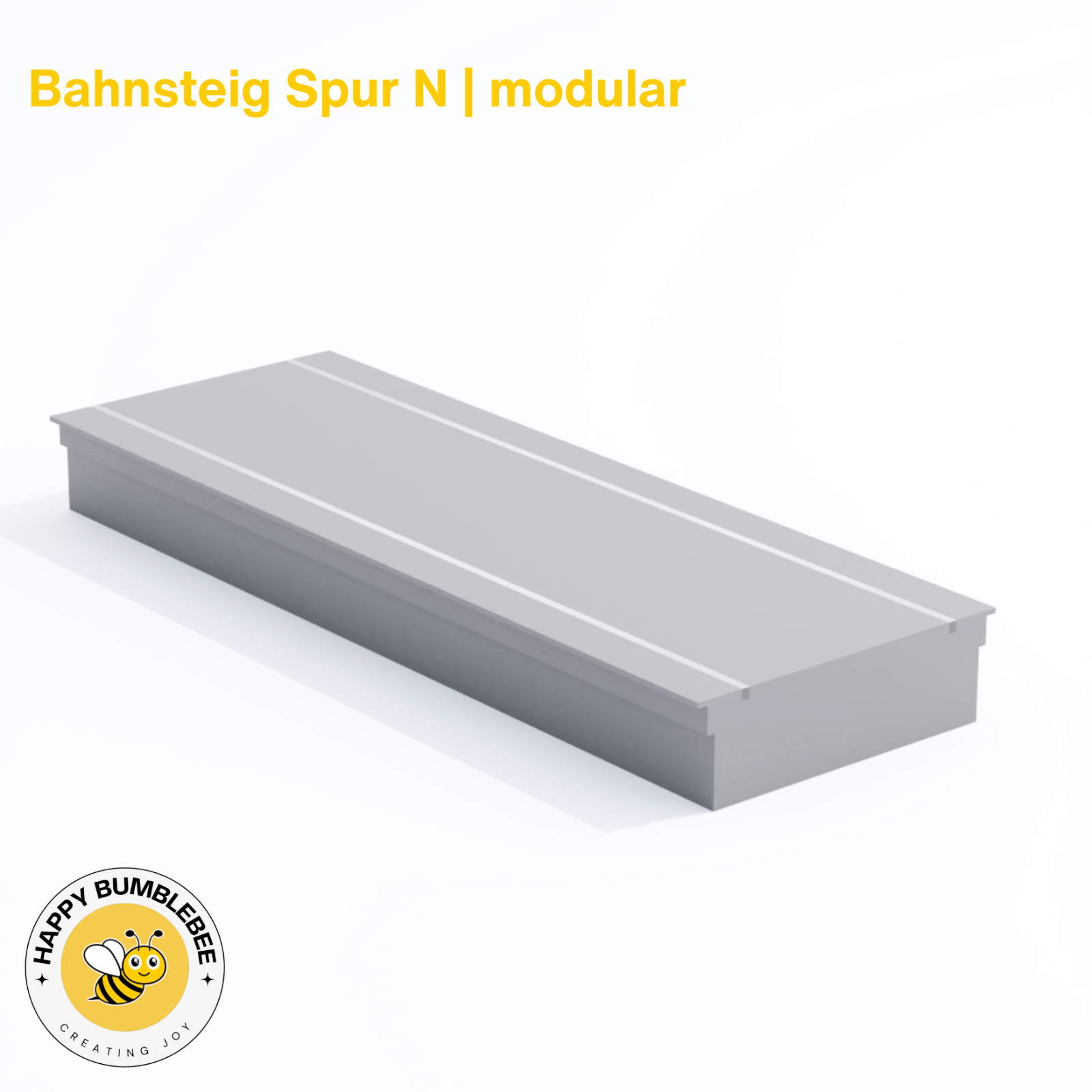 Modularer Bahnsteig Spur N
