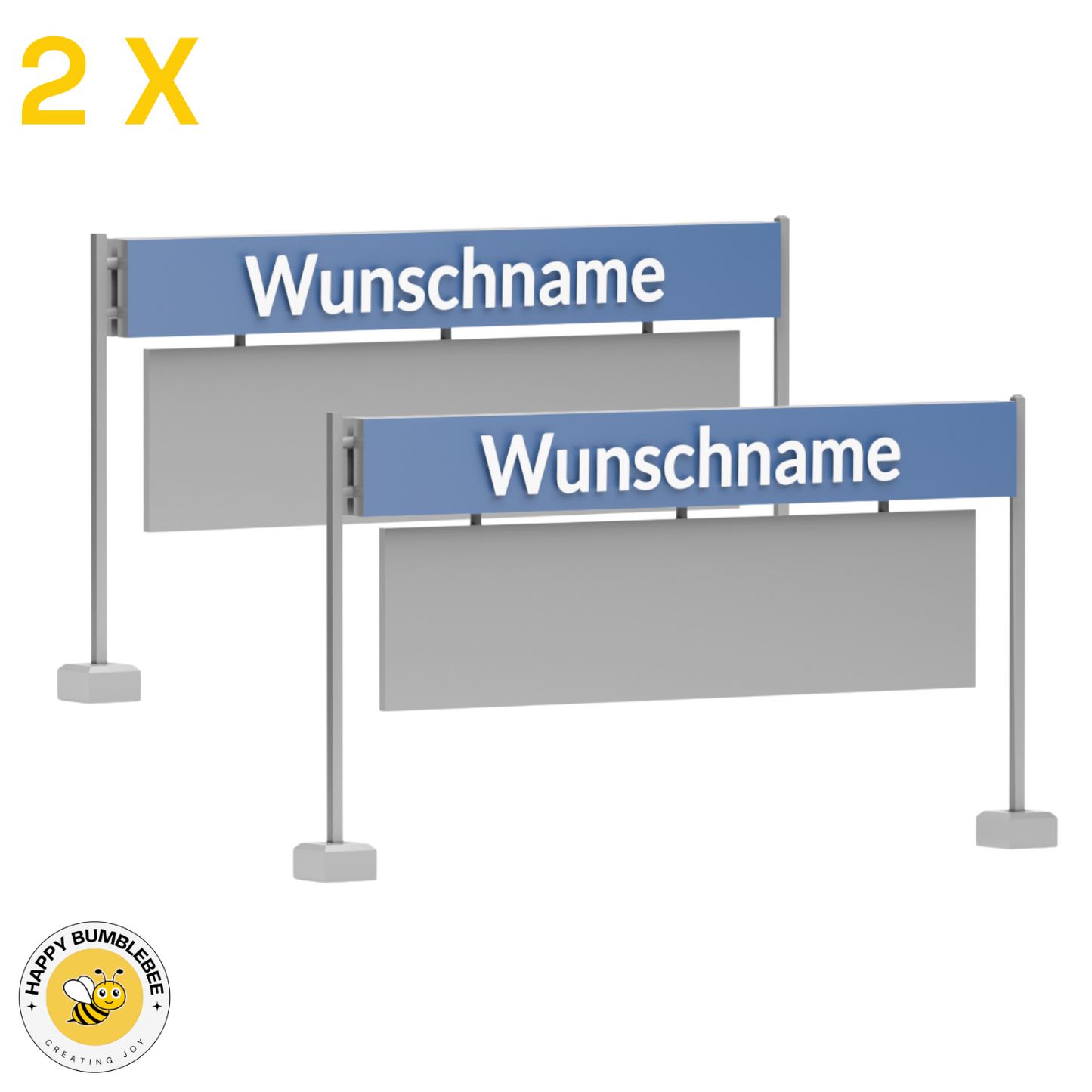 Bahnsteigschild Halterung H0