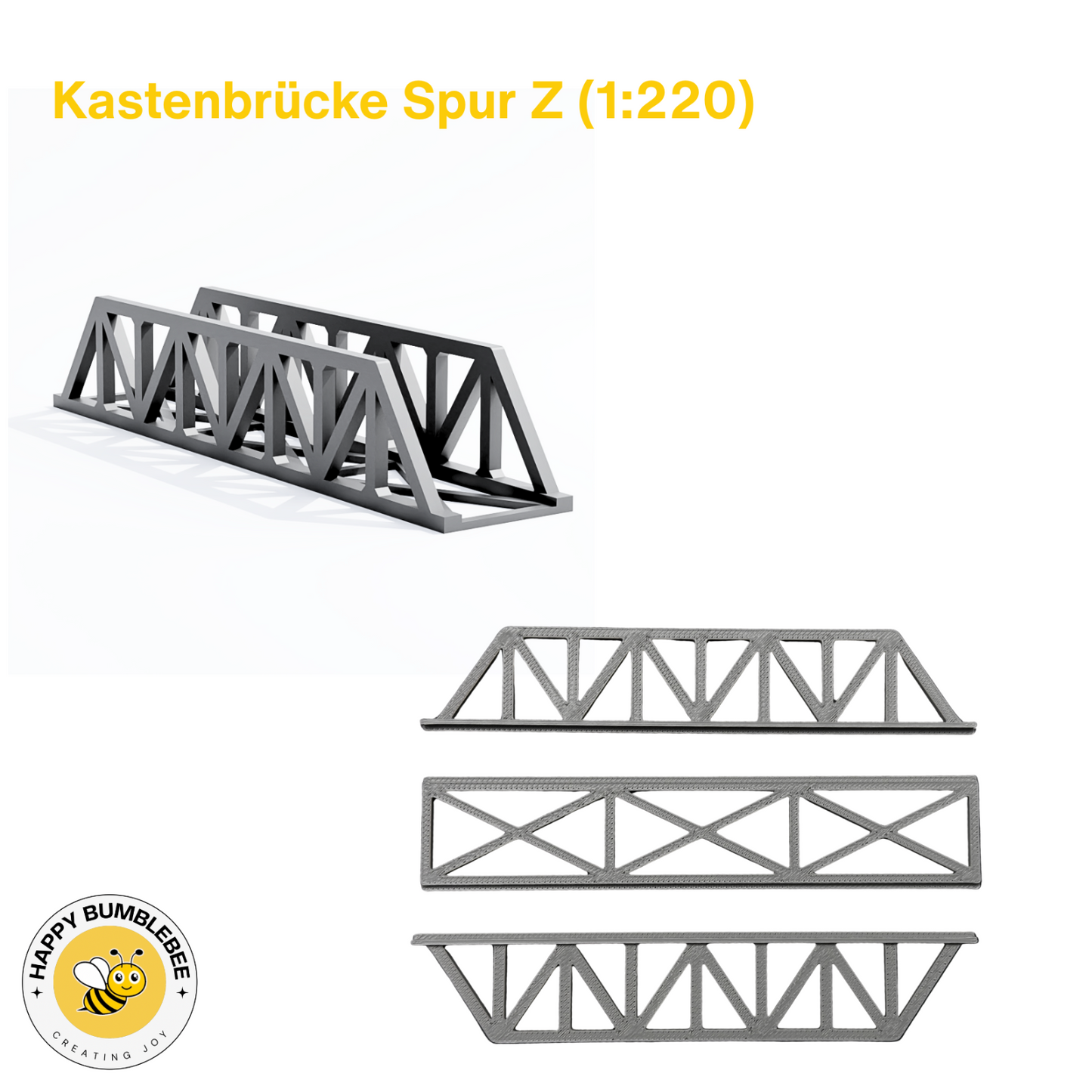 Kastenbrücke Spur Z Bausatz