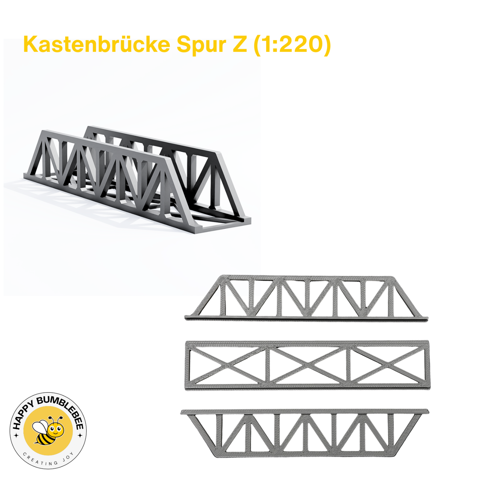 Kastenbrücke Spur Z Bausatz